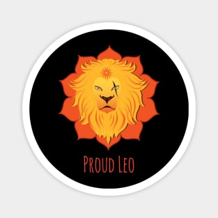 Proud Leo Magnet